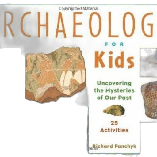 book, cover, titled, archaeology transparent PNG cut-out