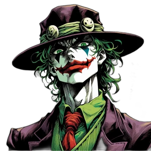 hat, face, mask, comic book art transparent PNG cut-out