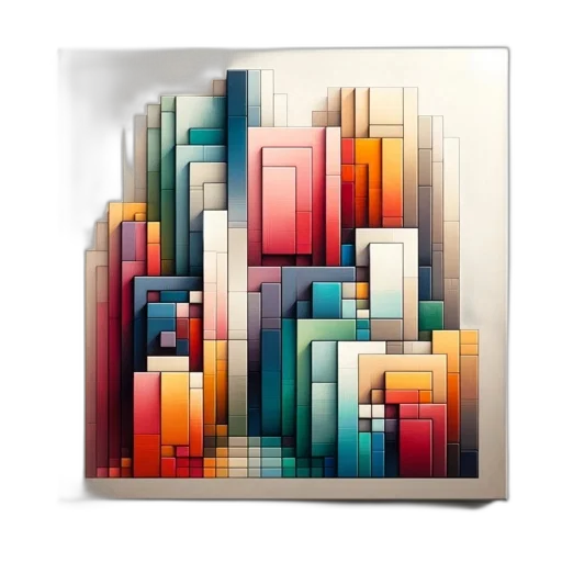 furniture, robot, pixel art, 3d render transparent PNG cut-out