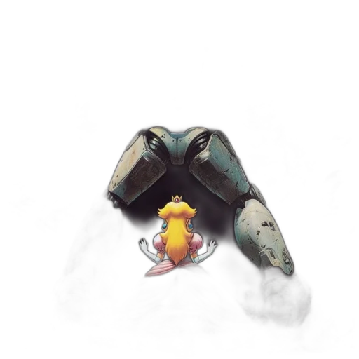 robot, creature, mask, dragon transparent PNG cut-out