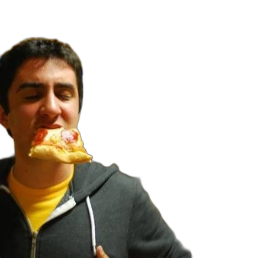 food, jacket, face, staff transparent PNG cut-out