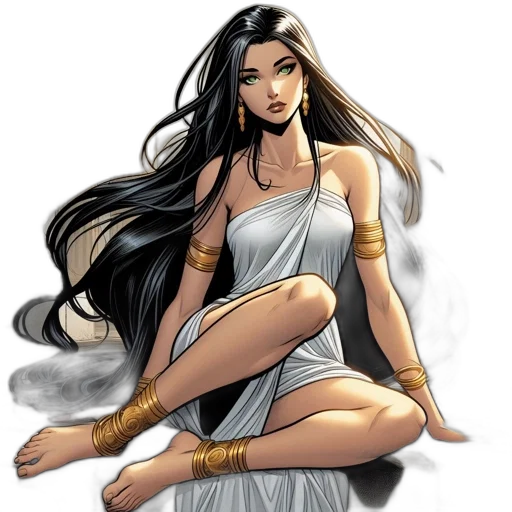 jewelry, comic book art, fantasy art, concept art transparent PNG cut-out