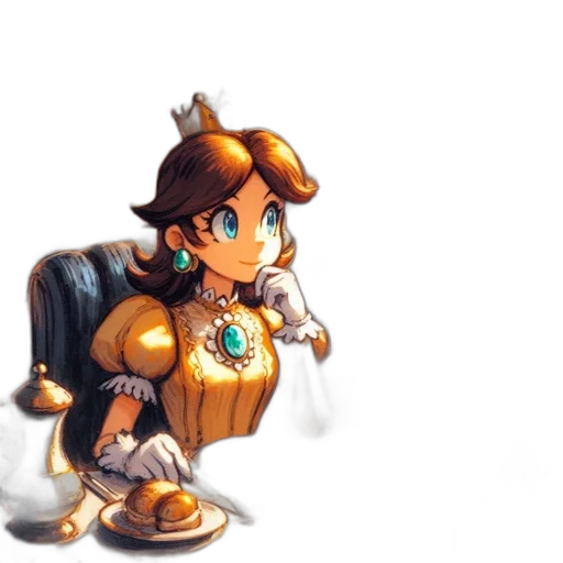 staff, robot, weapon, crown transparent PNG cut-out