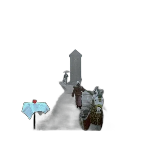 robot, weapon, umbrella, staff transparent PNG cut-out
