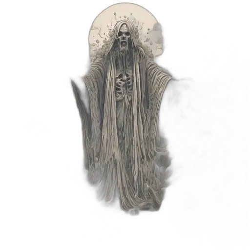 hair, mask, staff, jewelry transparent PNG cut-out