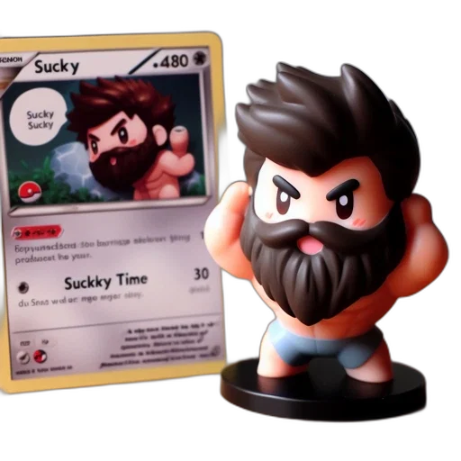 concept art, 3d render, figurine, muscular transparent PNG cut-out