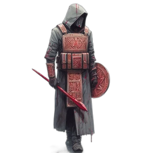 sword, jacket, staff, weapon transparent PNG cut-out