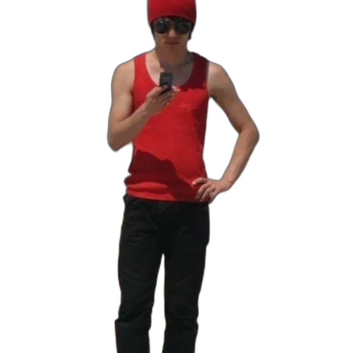 hat, jacket, staff, creature transparent PNG cut-out