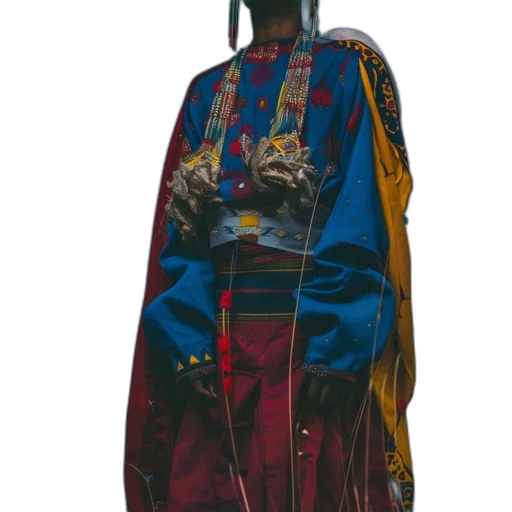 jacket, crown, staff, dress transparent PNG cut-out