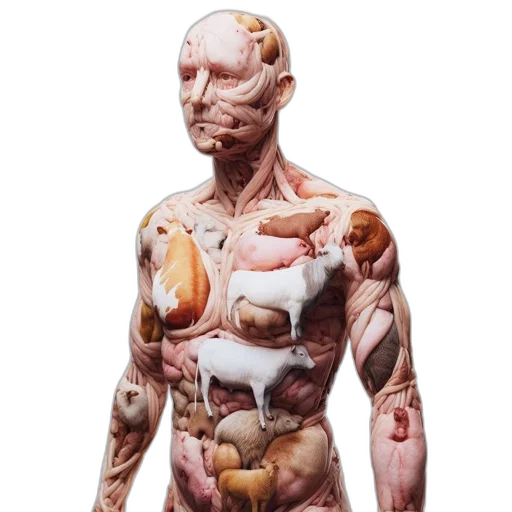 robot, food, jacket, face transparent PNG cut-out