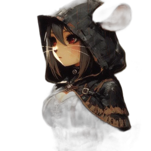 mask, staff, face, creature transparent PNG cut-out