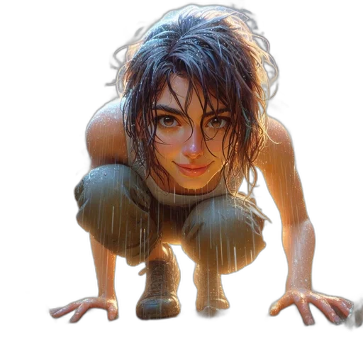 weapon, creature, comic book art, concept art transparent PNG cut-out
