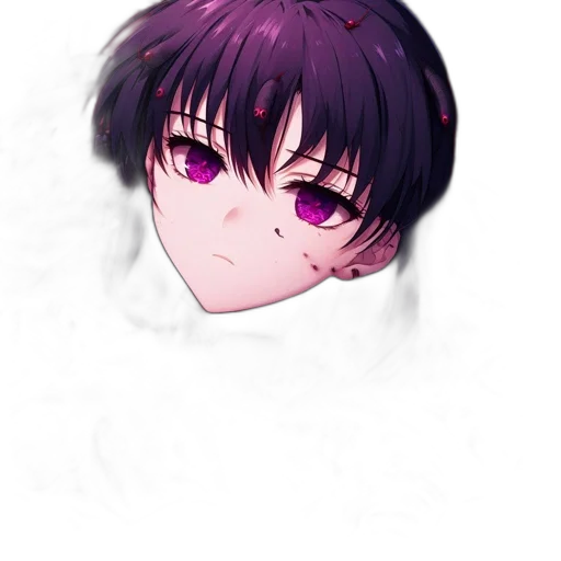 face, mask, creature, crown transparent PNG cut-out