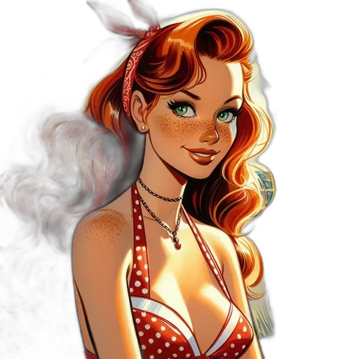 dress, fantasy art, comic book art, concept art transparent PNG cut-out