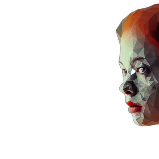 face, mask, robot, crown transparent PNG cut-out