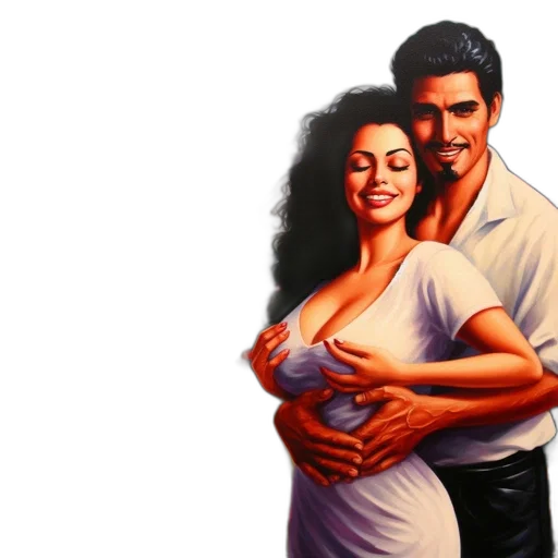 oil painting, photorealistic, concept art, pixel art transparent PNG cut-out