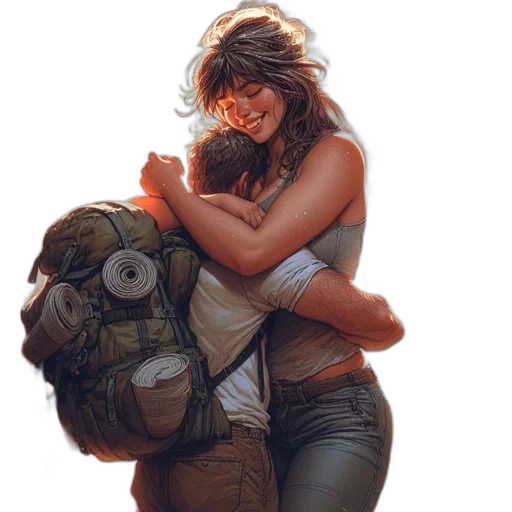 concept art, comic book art, photorealistic, fantasy art transparent PNG cut-out