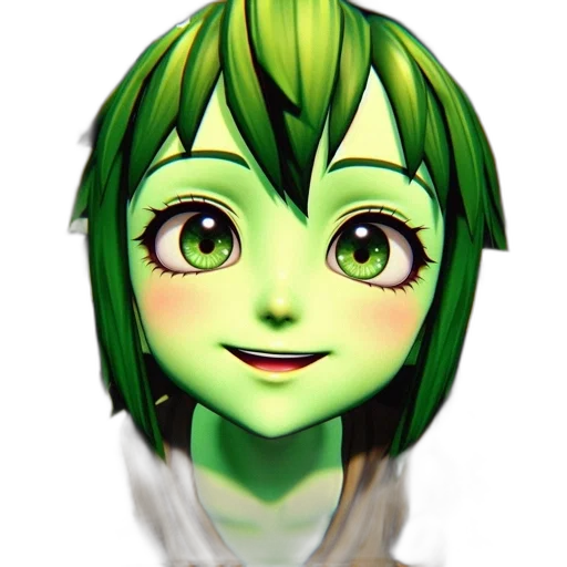 face, staff, mask, creature transparent PNG cut-out