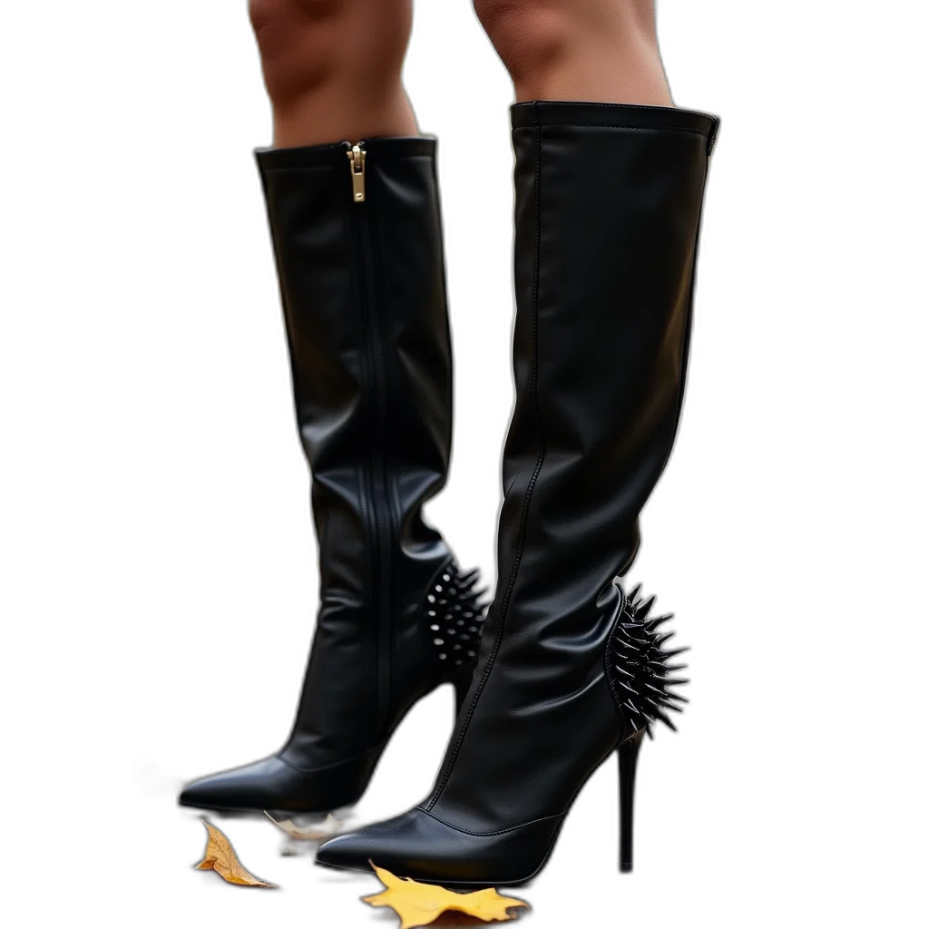 shoes, 3d render, photorealistic, concept art transparent PNG cut-out