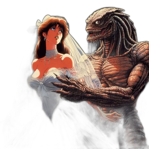 creature, animal, concept art, comic book art transparent PNG cut-out