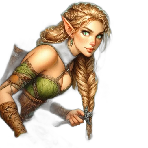 dragon, staff, sword, fantasy art transparent PNG cut-out
