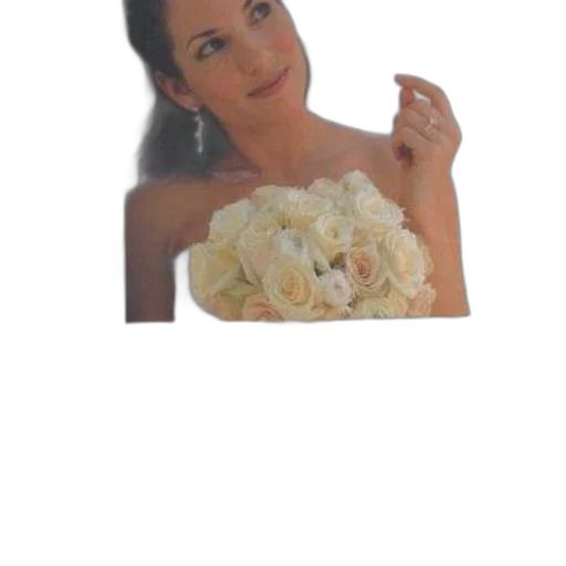 jewelry, dress, flower, face transparent PNG cut-out