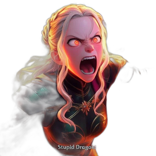 dragon, face, concept art, fantasy art transparent PNG cut-out