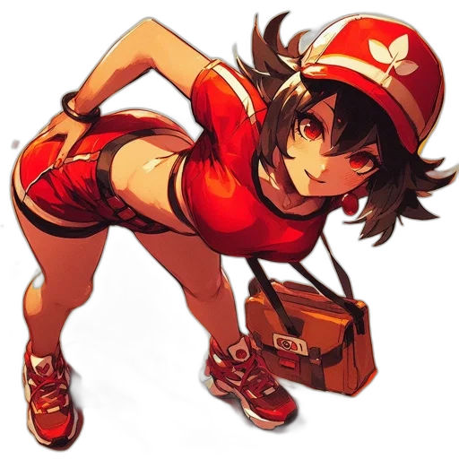 staff, anime, pixel art, concept art transparent PNG cut-out