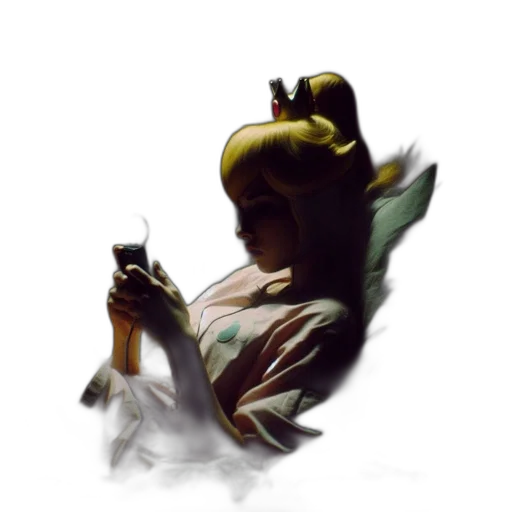 bottle, dress, face, staff transparent PNG cut-out