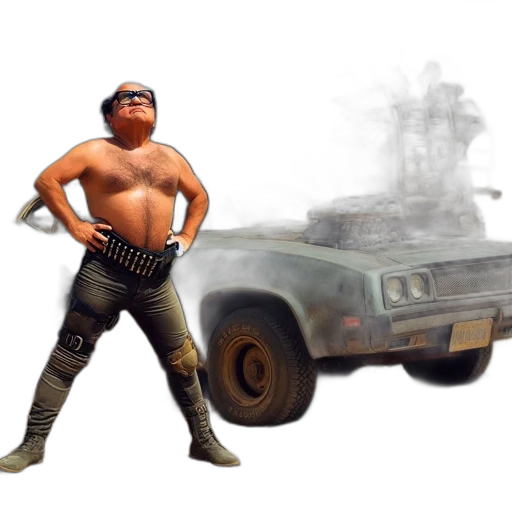 weapon, car, robot, animal transparent PNG cut-out