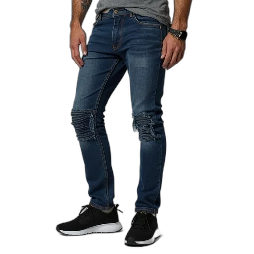 jacket, 3d render, dark, blue transparent PNG cut-out
