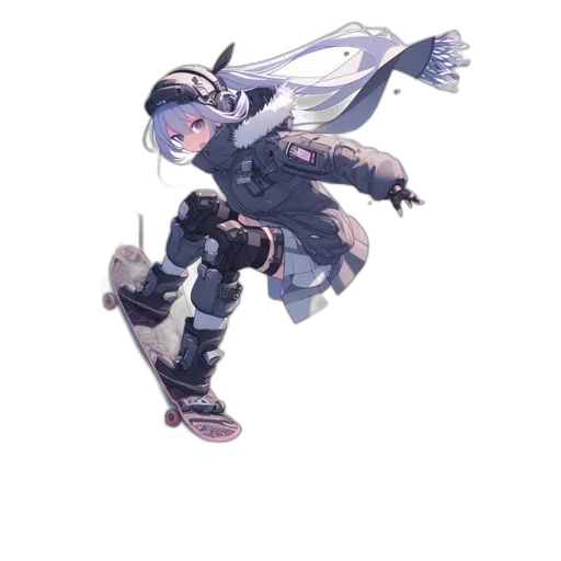 weapon, robot, sword, staff transparent PNG cut-out