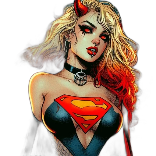 comic book art, fantasy art, concept art, cartoon transparent PNG cut-out