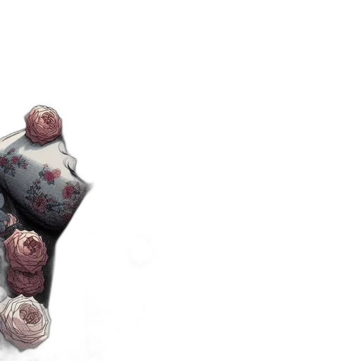 shoes, flower, umbrella, weapon transparent PNG cut-out