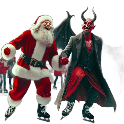 concept art, fantasy art, santa, claus transparent PNG cut-out