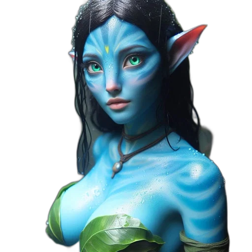 face, creature, mask, staff transparent PNG cut-out