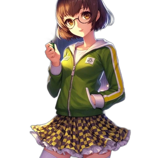 jacket, staff, dress, weapon transparent PNG cut-out