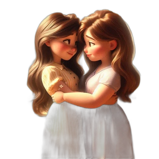 dress, oil painting, photorealistic, concept art transparent PNG cut-out
