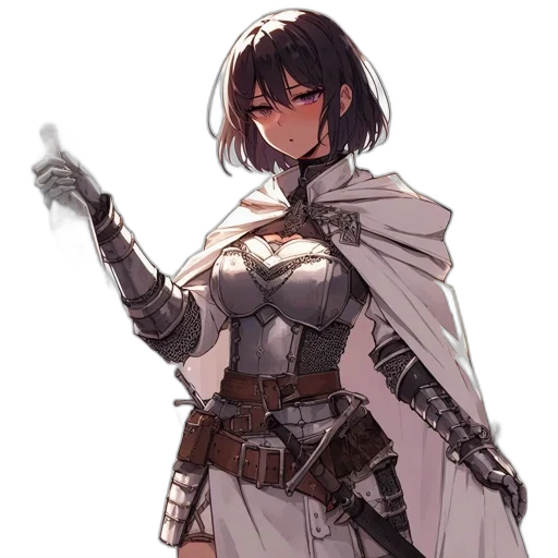 weapon, sword, staff, dress transparent PNG cut-out