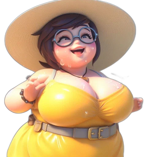 dress, hat, staff, concept art transparent PNG cut-out