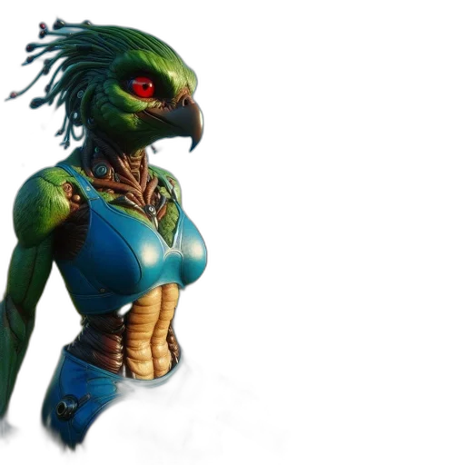 creature, concept art, 3d render, fantasy art transparent PNG cut-out