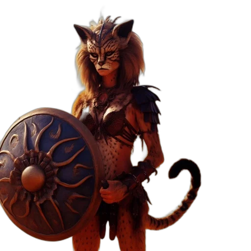 concept art, fantasy art, 3d render, desert transparent PNG cut-out
