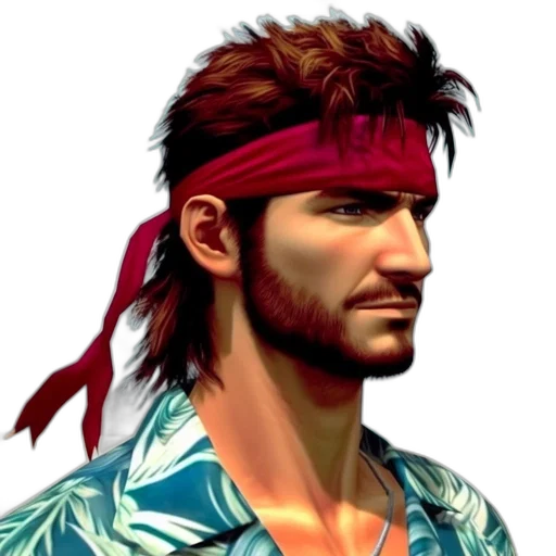 face, photorealistic, concept art, vaporwave transparent PNG cut-out