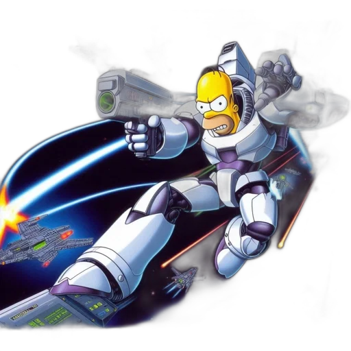 robot, weapon, concept art, pixel art transparent PNG cut-out