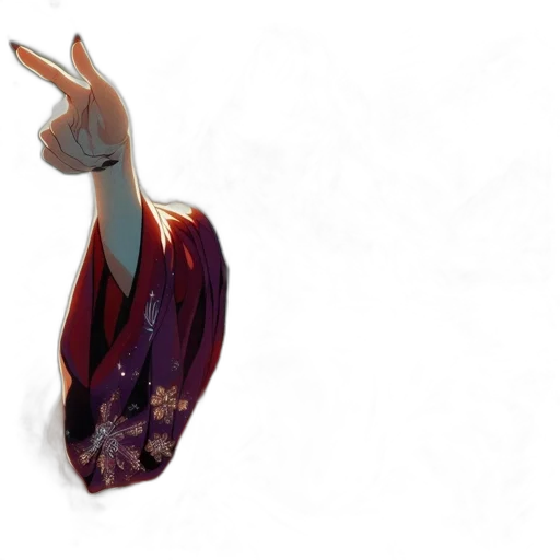 dragon, dress, crown, staff transparent PNG cut-out