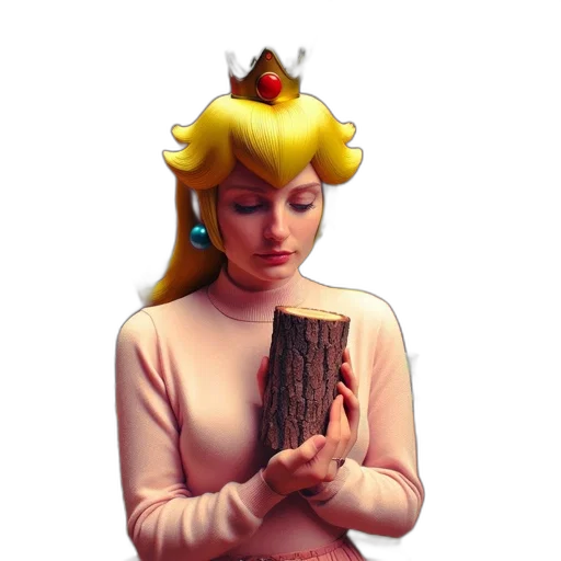 crown, dress, weapon, tree transparent PNG cut-out