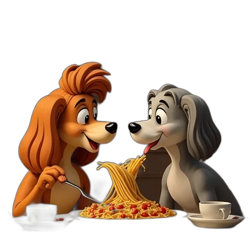 food, cartoon, 3d render, concept art transparent PNG cut-out