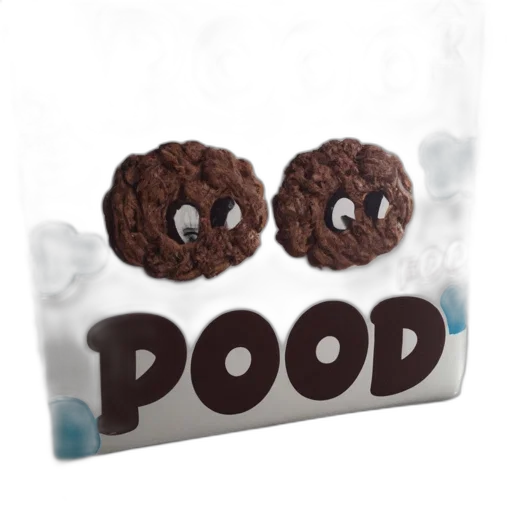 food, animal, creature, 3d render transparent PNG cut-out