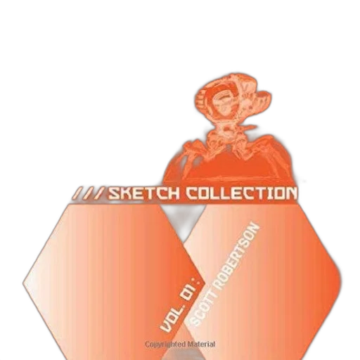 concept art, 3d render, red, monochrome transparent PNG cut-out