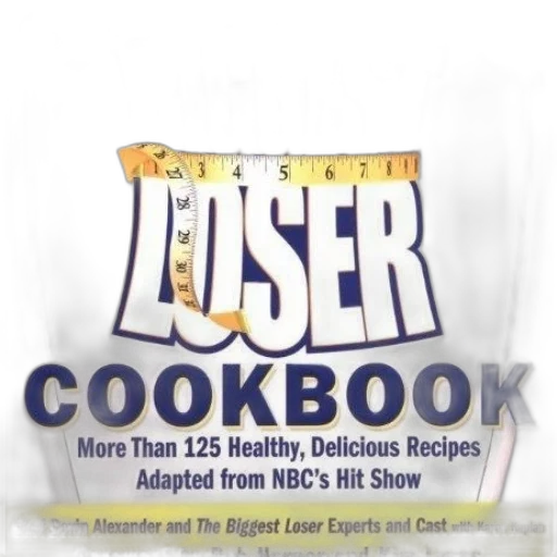 biggest, loser, cookbook, features transparent PNG cut-out